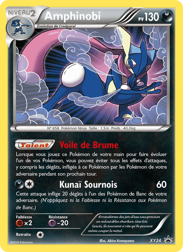 Amphinobi, carte XY24 de Promo XY
