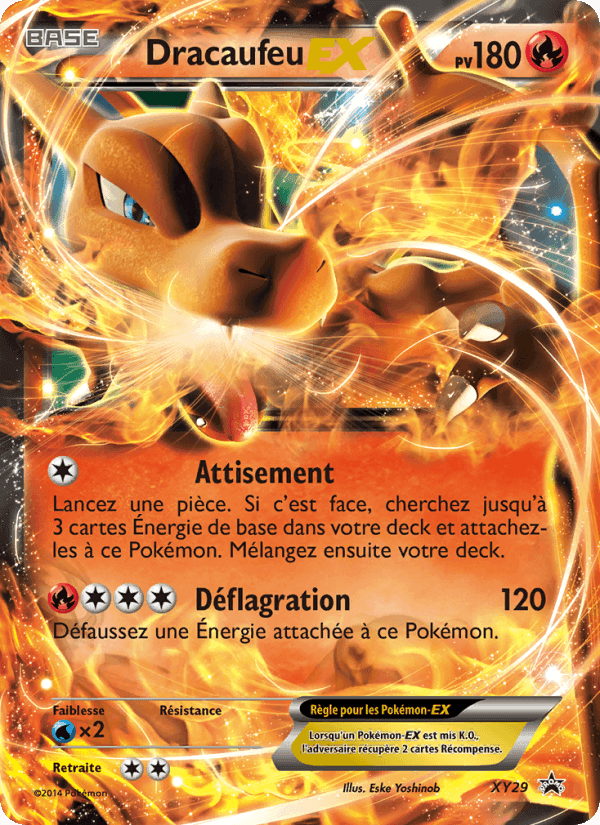 Dracaufeu EX, carta XY29 di Promo XY