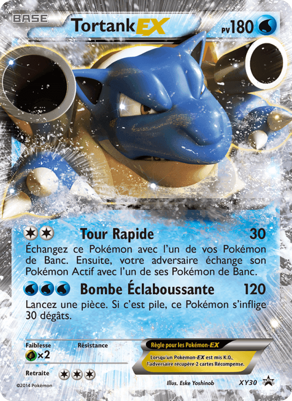 Tortank EX, carte XY30 de Promo XY