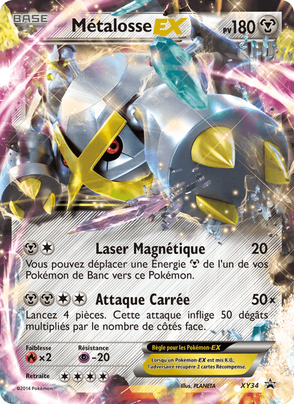 Métalosse EX, card XY34 from Promo XY