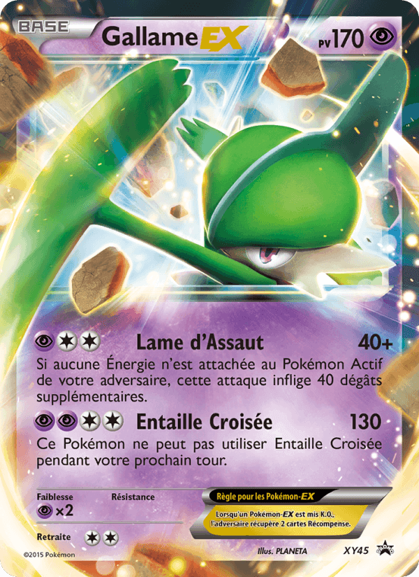 Gallame EX, carte XY45 de Promo XY