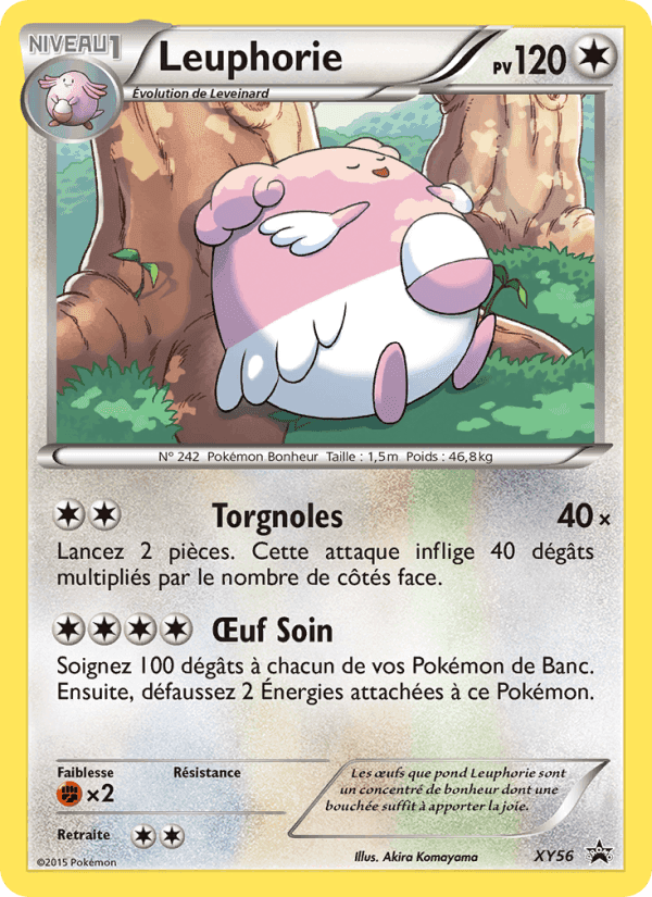 Leuphorie, carte XY56 de Promo XY