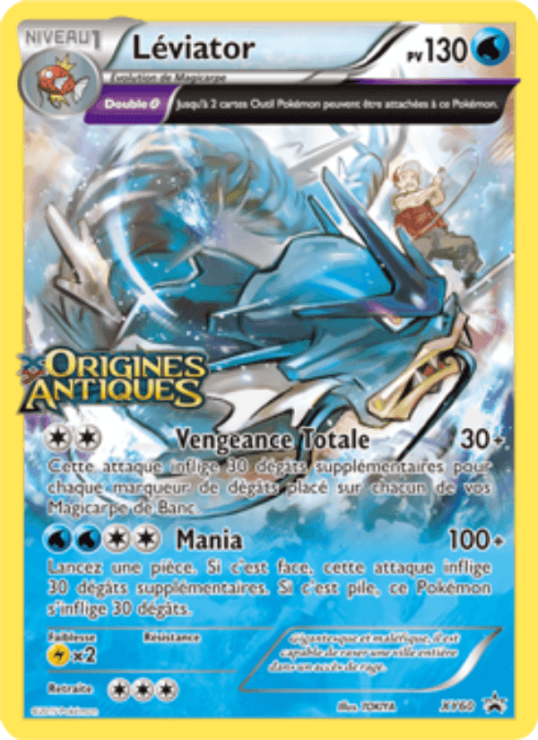 Léviator, card XY60 from Promo XY