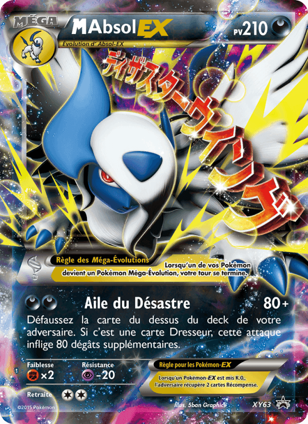 M Absol EX, carte XY63 de Promo XY