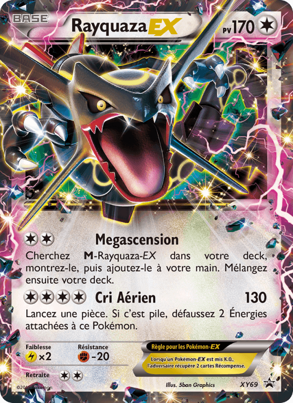 Rayquaza EX, carta XY69 di Promo XY