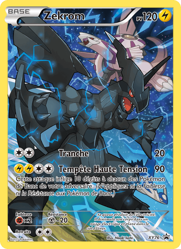Zekrom, carte XY76 de Promo XY