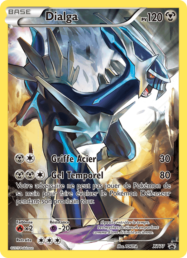 Dialga, carta XY77 di Promo XY