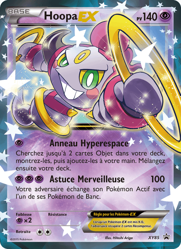 Hoopa EX, carte XY85 de Promo XY