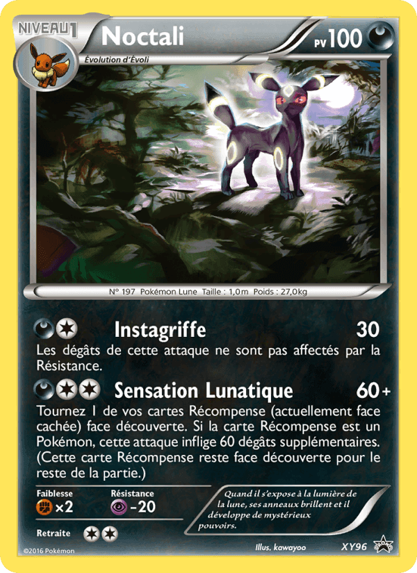 Noctali, carte XY96 de Promo XY