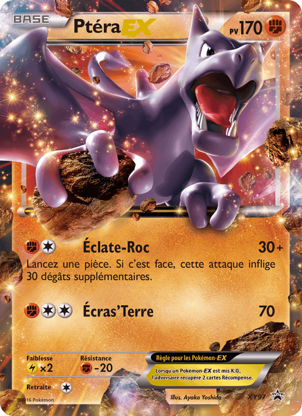 Ptéra EX, carta XY97 de Promo XY