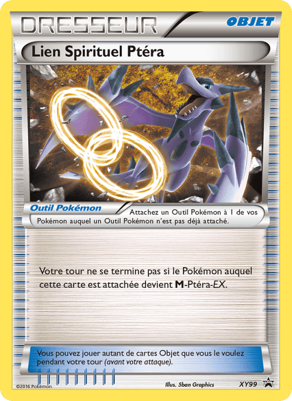 Lien Spirituel Ptéra, carte XY99 de Promo XY