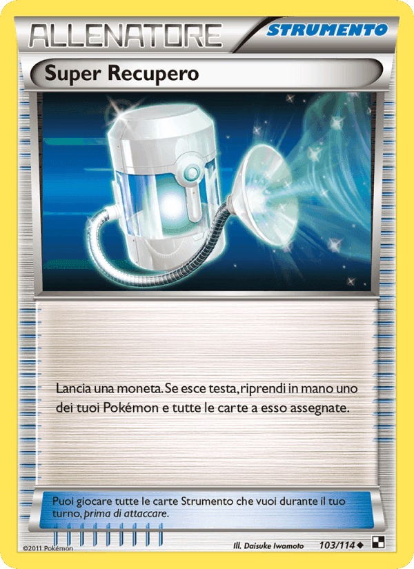 Super Recupero, carta 103 di Nero e Bianco
