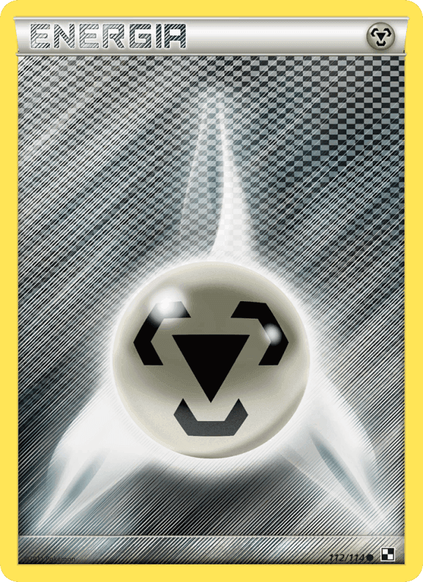 Energia Metallo, carta 112 di Nero e Bianco