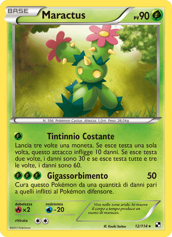 Nero e Bianco の 12 番、Maractus