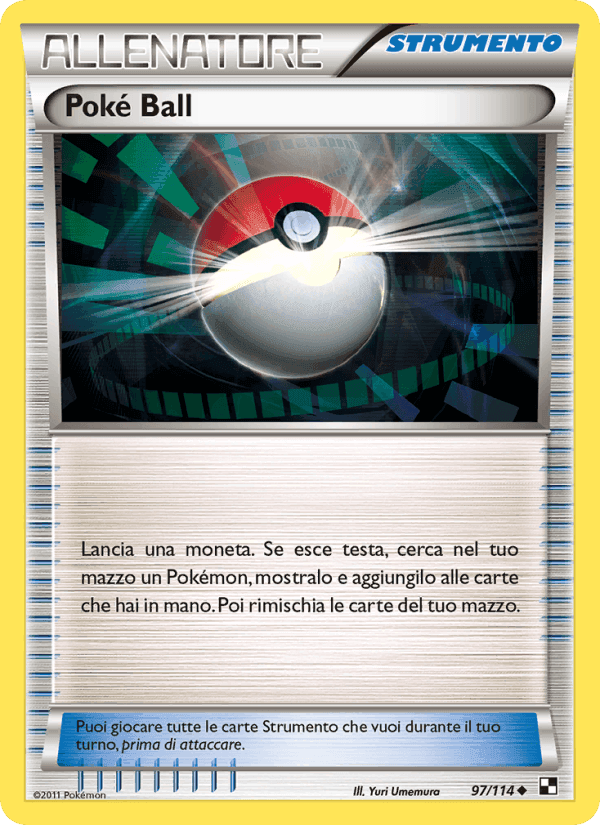 Poké Ball, carta 97 di Nero e Bianco