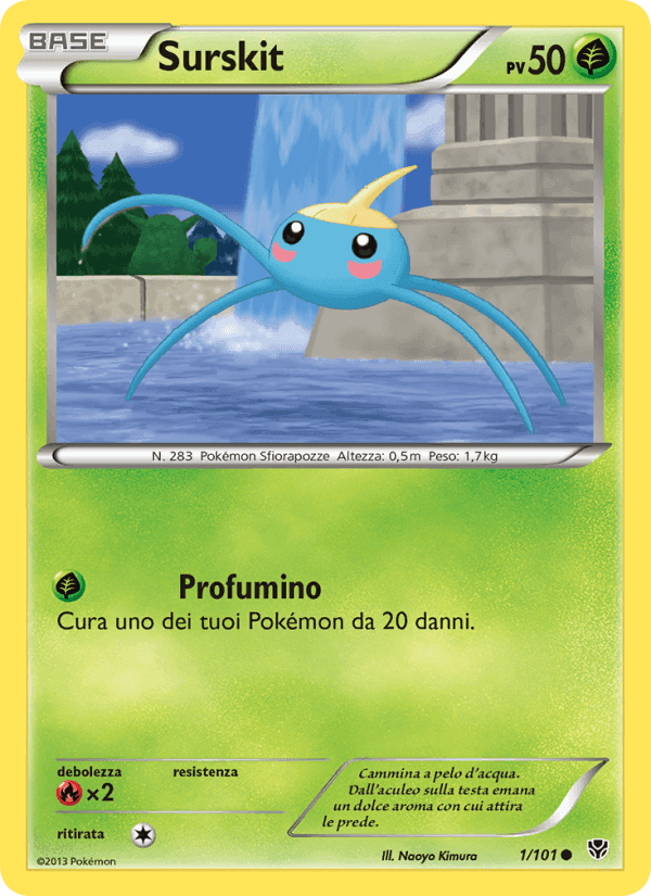Surskit, carta 1 di Esplosione Plasma