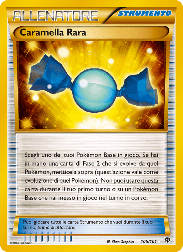 Caramella Rara, carta 105 di Esplosione Plasma