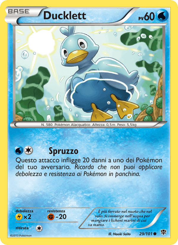 Ducklett, carta 29 di Esplosione Plasma