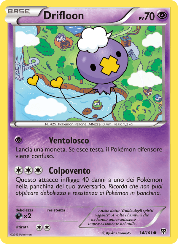 Esplosione Plasma の 34 番、Drifloon
