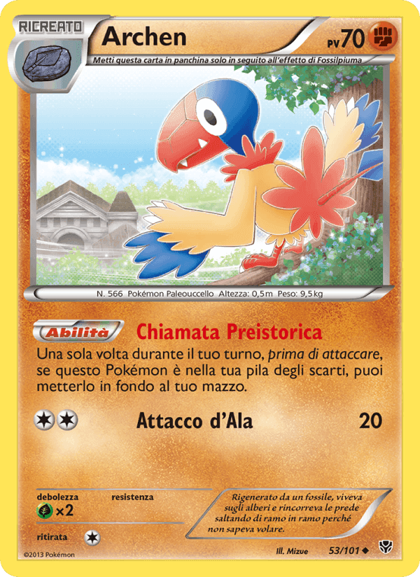 Archen, carta 53 de Esplosione Plasma