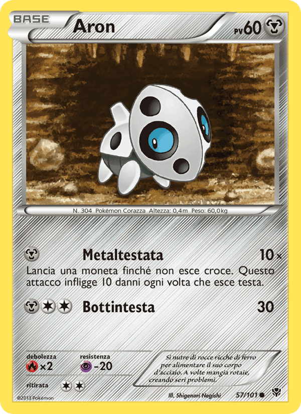 Aron, card 57 from Esplosione Plasma