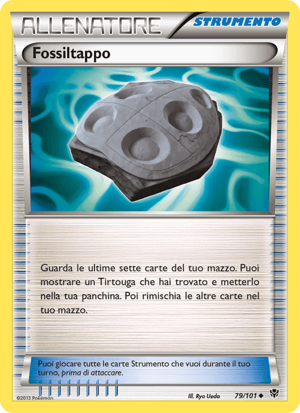 Fossiltappo, carta 79 di Esplosione Plasma