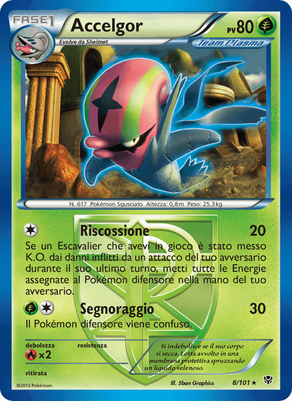 Accelgor, carta 8 di Esplosione Plasma