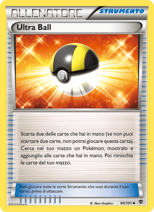 Ultra Ball, carta 90 di Esplosione Plasma