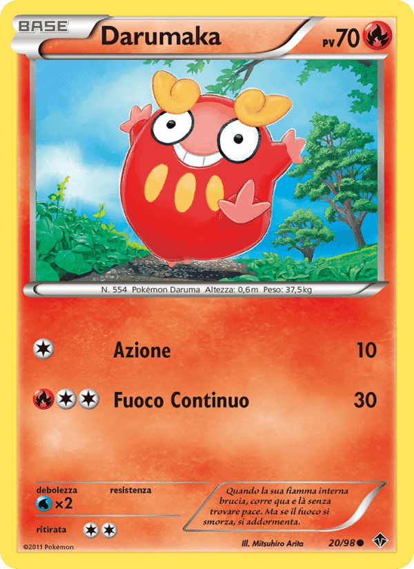 Darumaka, carta 20 di Nuove Forze