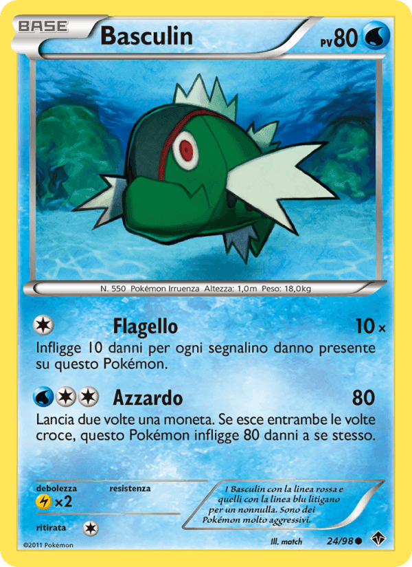 Basculin, carta 24 di Nuove Forze
