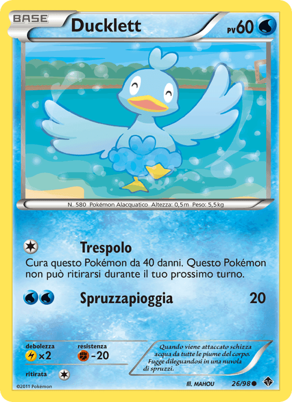 Ducklett, carta 26 di Nuove Forze
