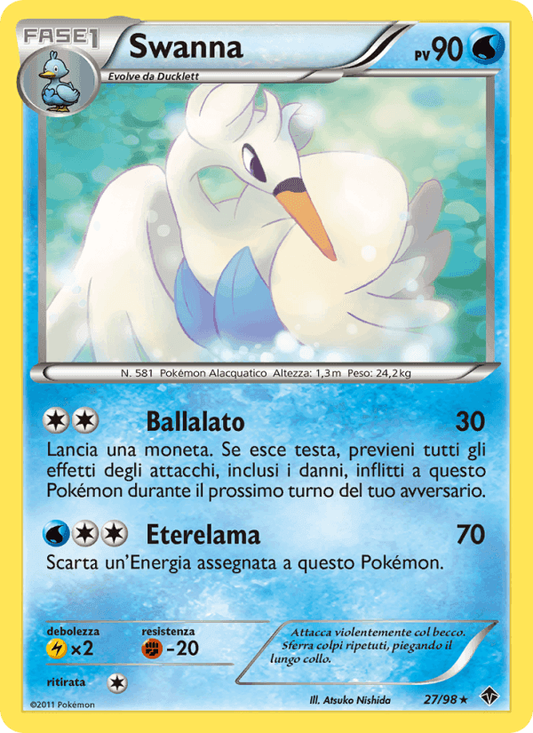 Swanna, carta 27 di Nuove Forze