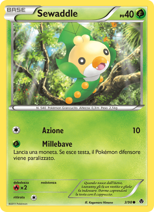 Sewaddle, carta 3 di Nuove Forze