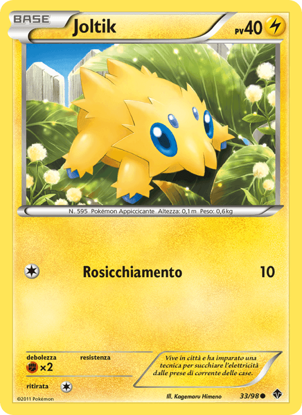 Joltik, carta 33 di Nuove Forze