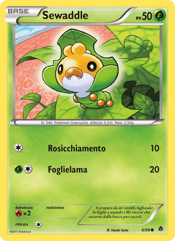Sewaddle, carta 4 di Nuove Forze