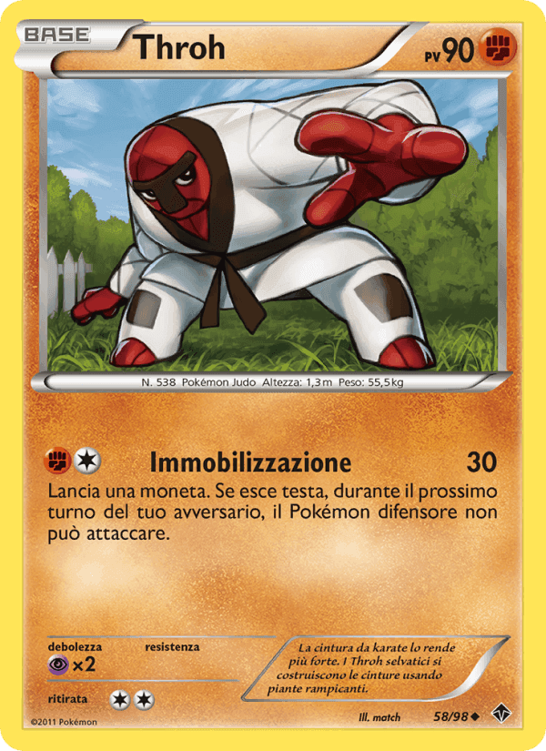 Throh, carta 58 di Nuove Forze