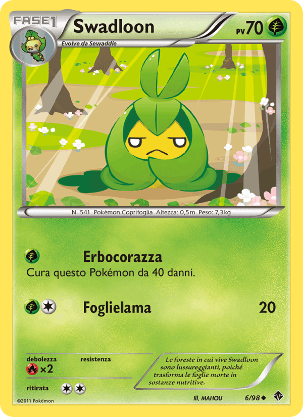 Swadloon, carta 6 di Nuove Forze