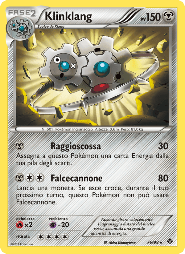 Nuove Forze の 76 番、Klinklang