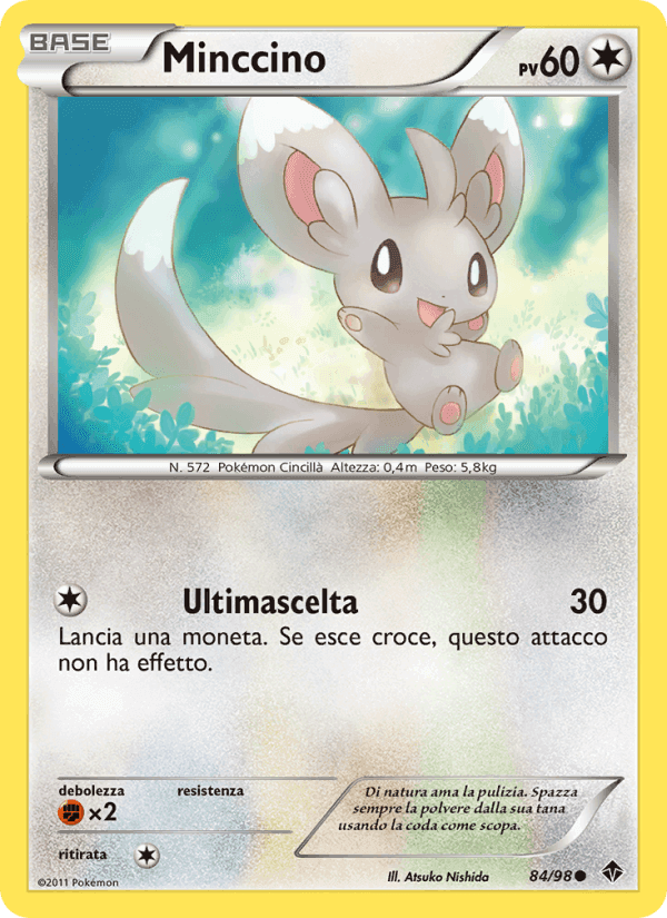 Minccino, carta 84 di Nuove Forze