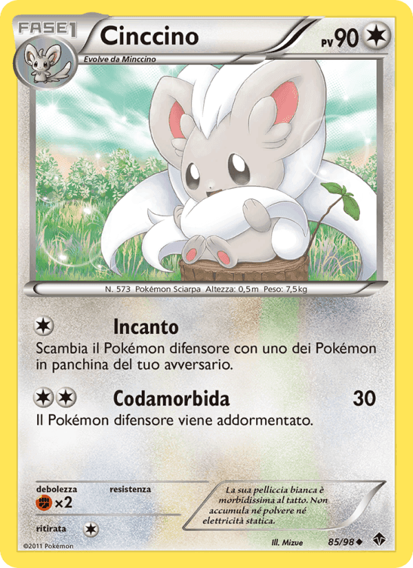 Cinccino, carte 85 de Nuove Forze