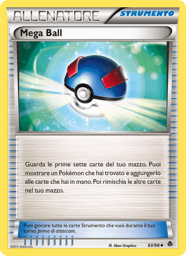 Mega Ball, carta 93 di Nuove Forze