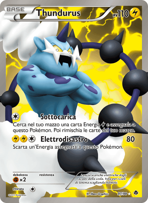 Thundurus, carta 97 di Nuove Forze