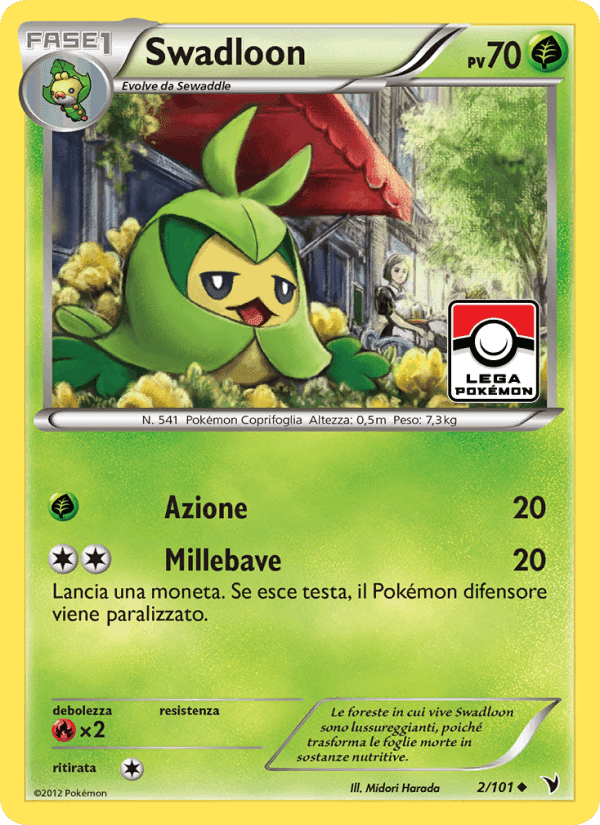 Swadloon, carta 2 di Vittorie Regali