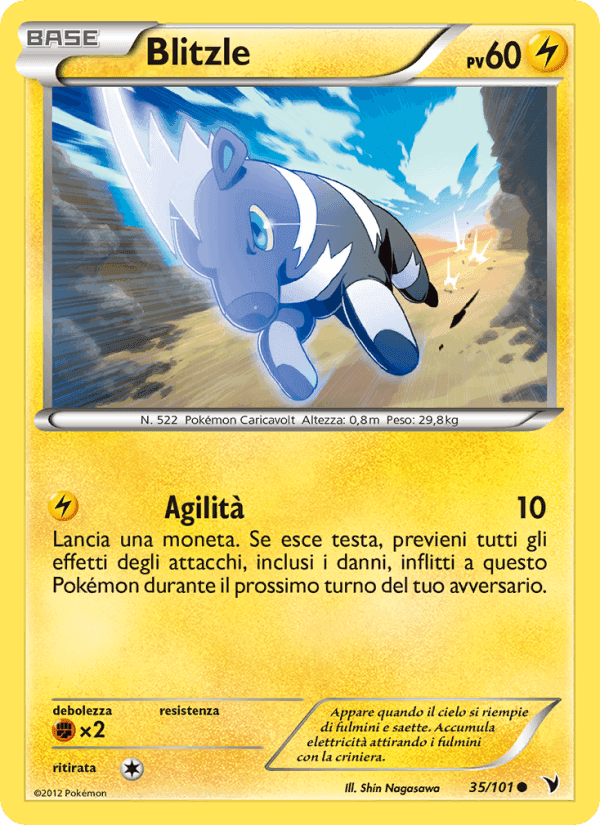 Blitzle, carta 35 di Vittorie Regali
