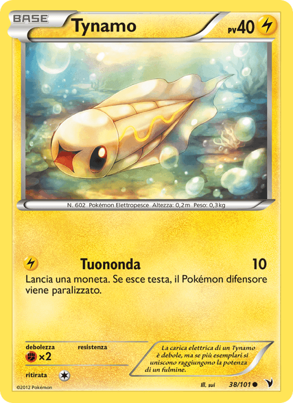 Tynamo, carta 38 di Vittorie Regali