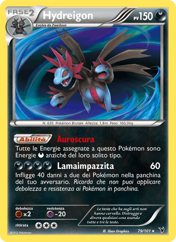 Hydreigon, carta 79 di Vittorie Regali