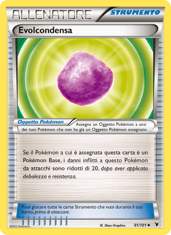 Vittorie Regali の 91 番、Evolcondensa