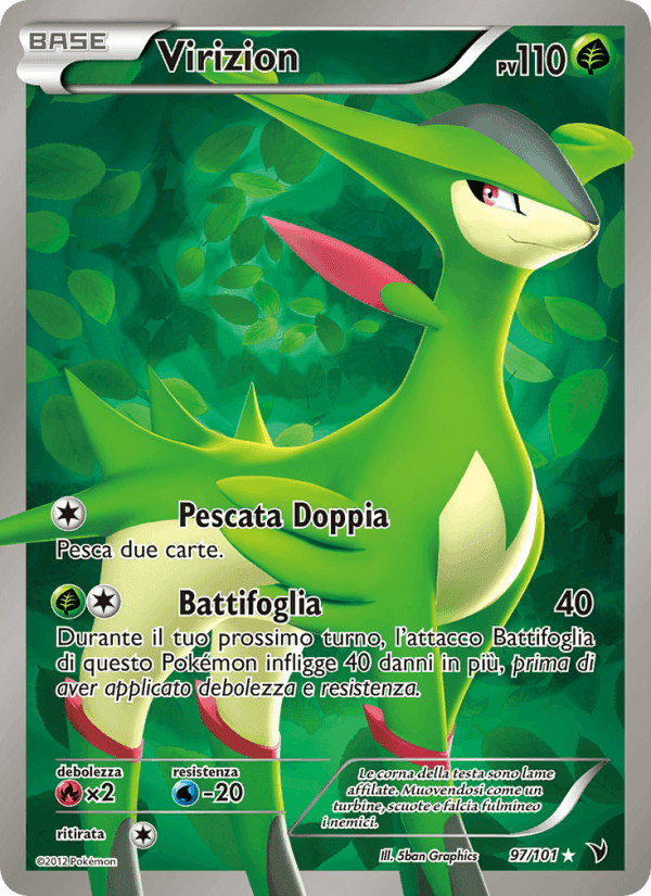 Vittorie Regali の 97 番、Virizion