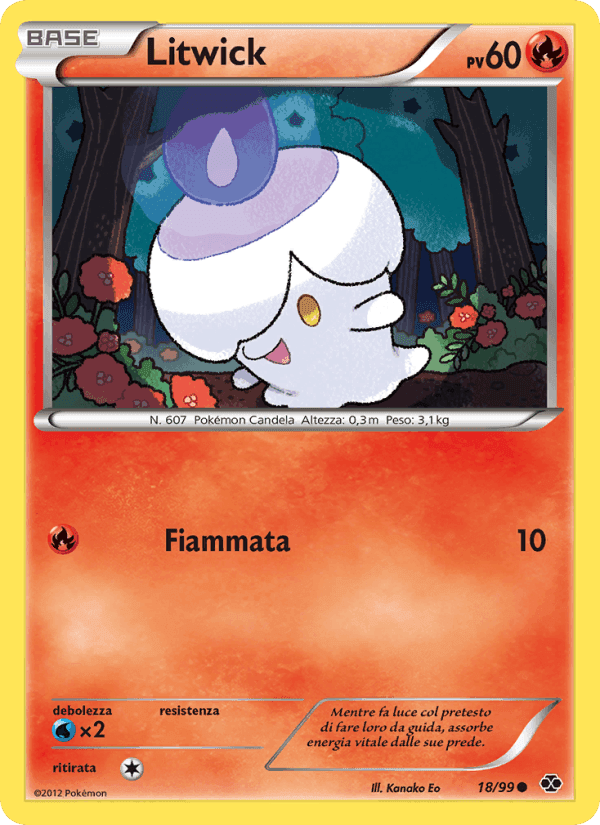 Litwick, carta 18 di Destini Futuri