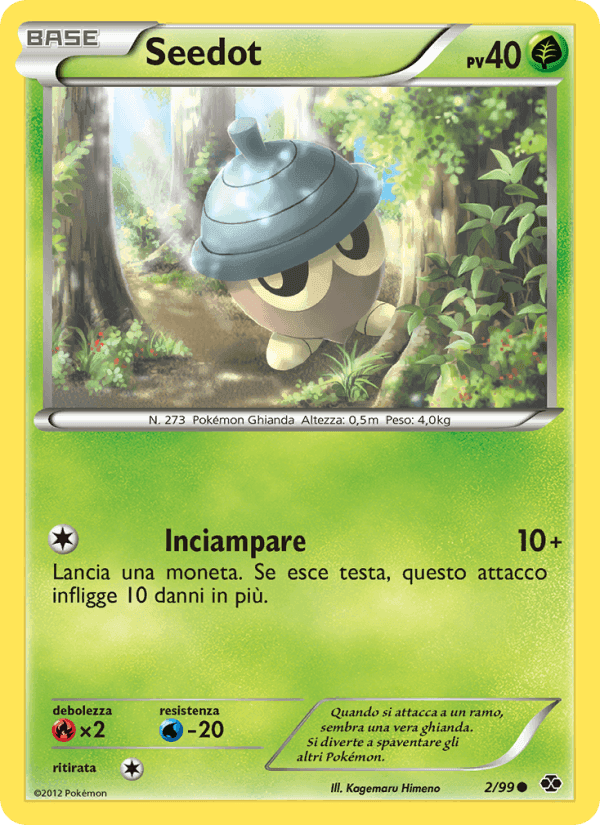 Seedot, carta 2 di Destini Futuri